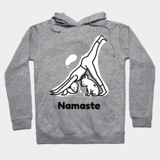 NAMASTE Yoga Dog Hoodie